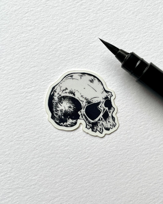 Mini Skull Sticker